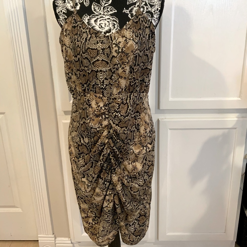 Snake skin dress